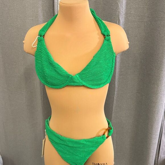 Monday Green Halter Bikini Set - Picture 16 of 16